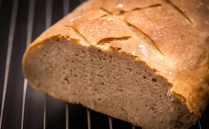 Sponge ile Ekşi Mayalı Ekmek