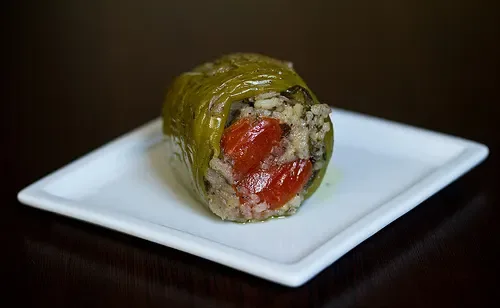 Zeytinyağlı Biber Dolması